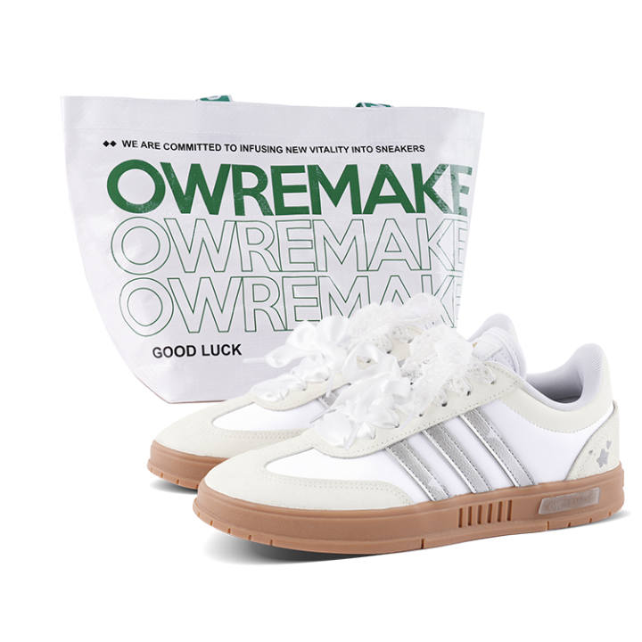 Adidas Adidas Gradas Low top Skateboard Shoes Unisex White Silver
