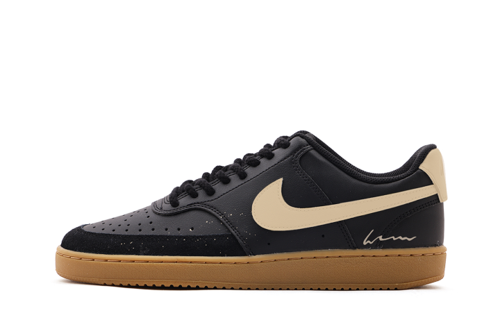 Nike Nike Court Vision Low Coverage Slip Resistant Low top Skateboard Shoes Unisex White Black
