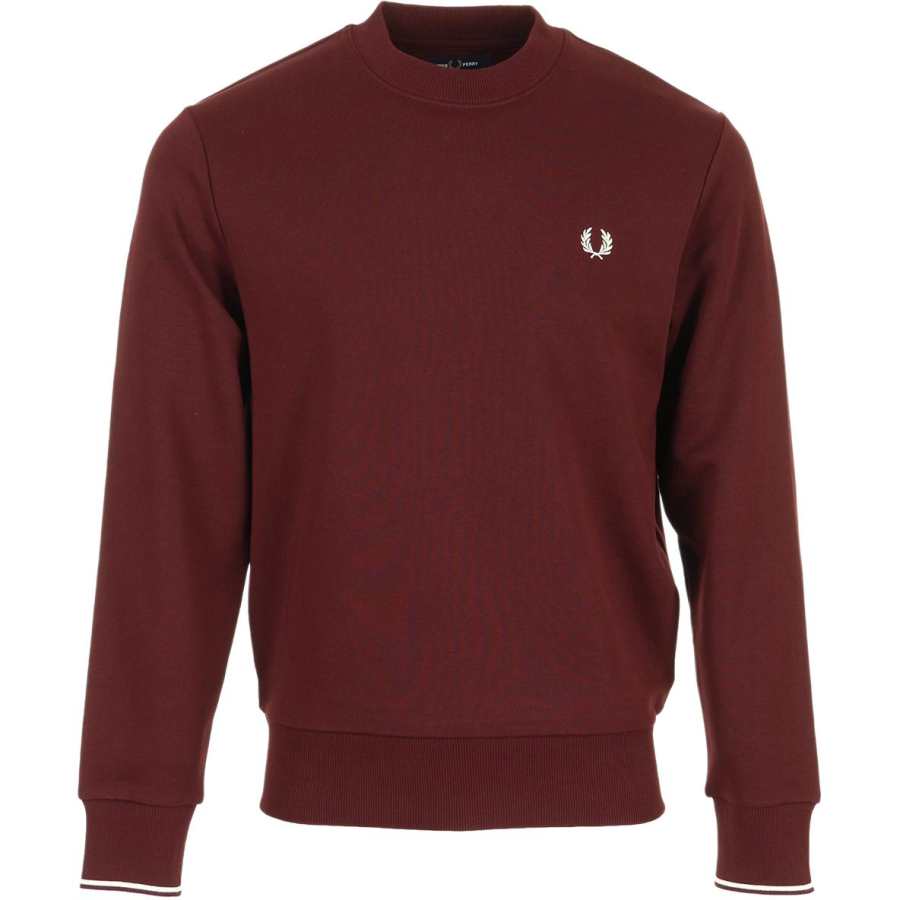 FRED PERRY Fred Perry Logo Crew-Neck Sweatshirt