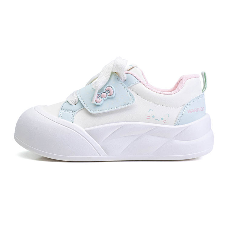 WARRIOR Coverage Height Increasing Abrasion Resistant Lightweight Low top Skateboard Shoes Women's