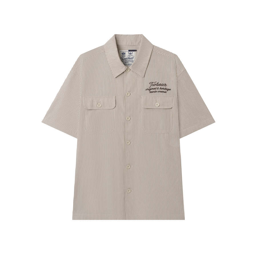 Teenie Weenie Men Shirts Unisex Brown Moderate