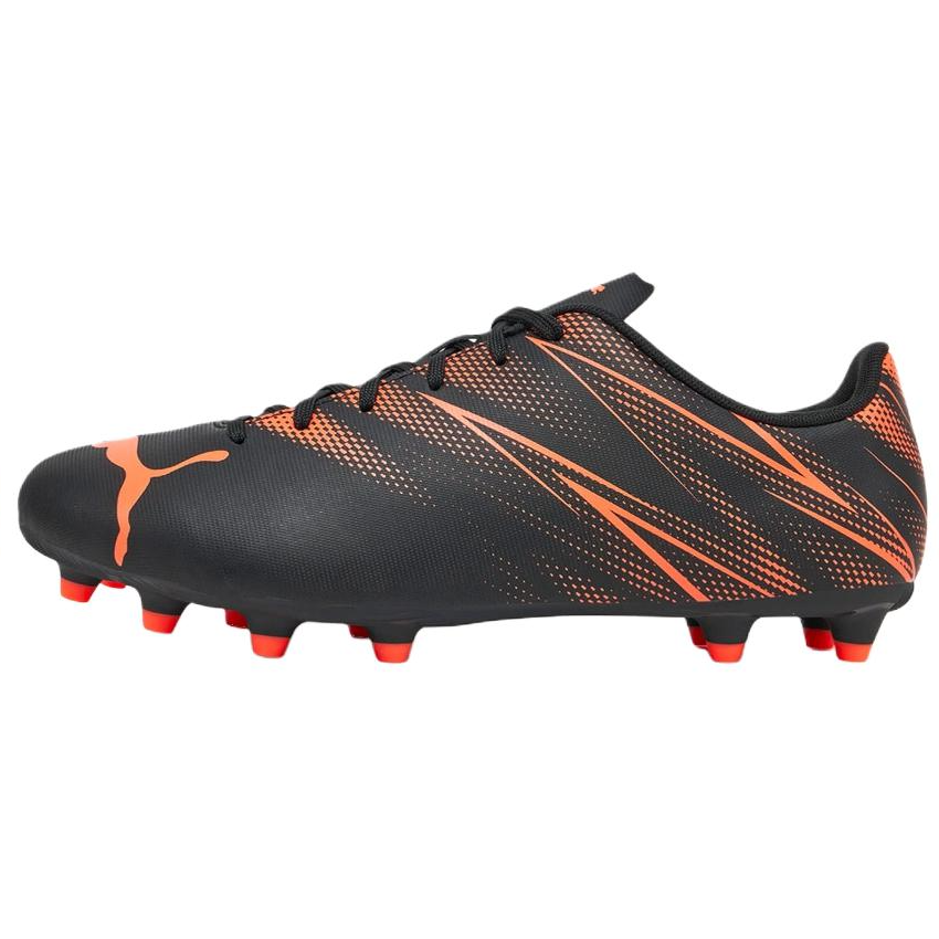 PUMA Attacanto AG Artificial Ground FG Firm Ground Soccer Shoes Men's Black Orange