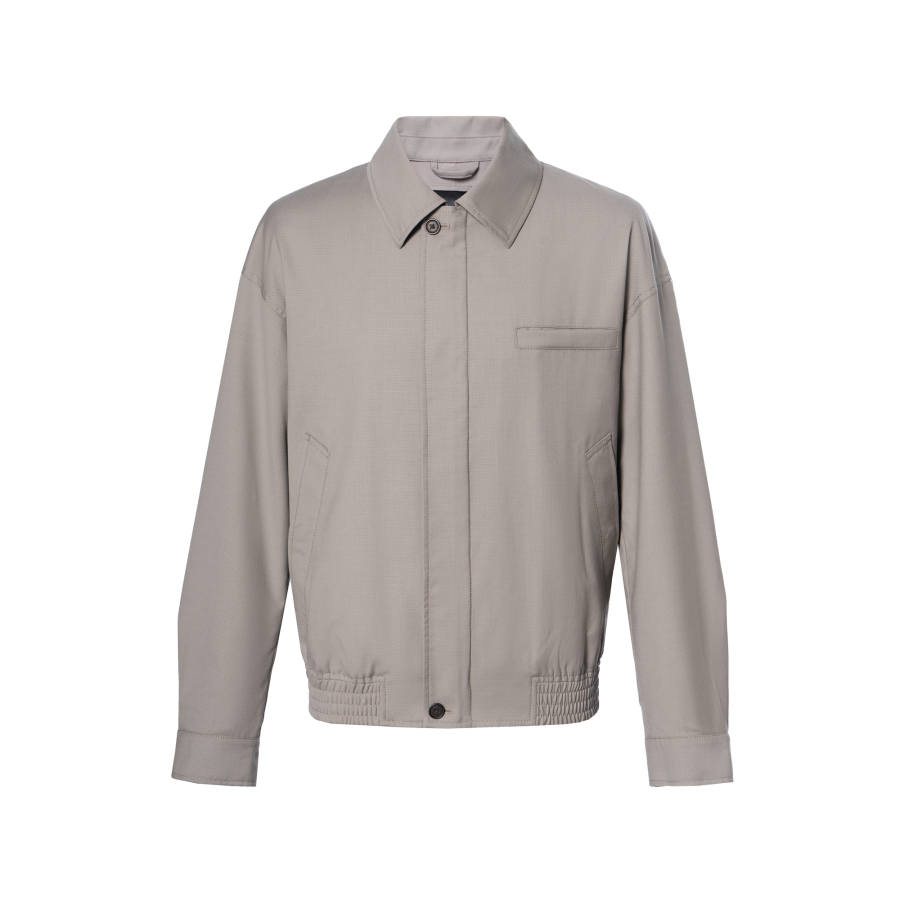 Emporio Armani Zip-Up Long-Sleeved Jacket