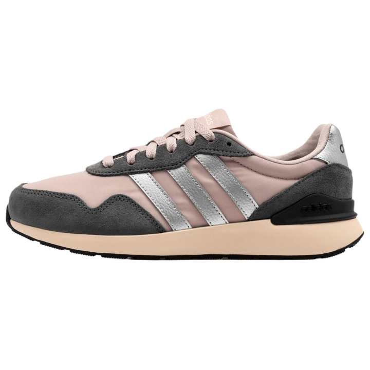 Adidas Adidas Run 60s 4 Low top Running Shoes Women's Pink Gray Silver