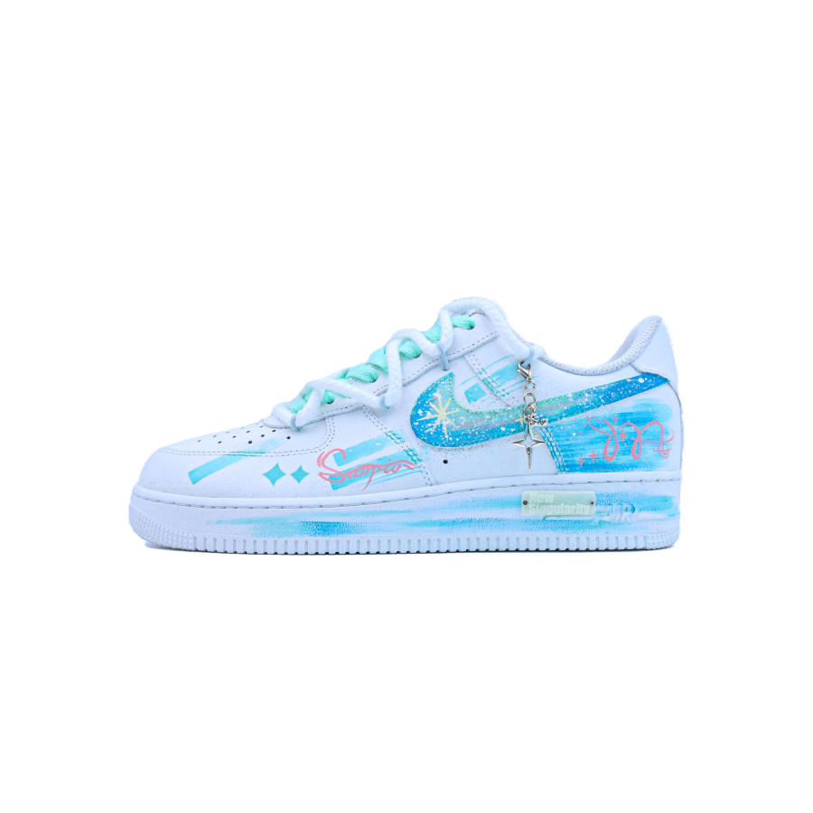 Nike Nike Air Force 1 12 Constellation, Scorpio Abrasion Resistant, Breathable, Slip Resistant Low top Skateboard Shoes