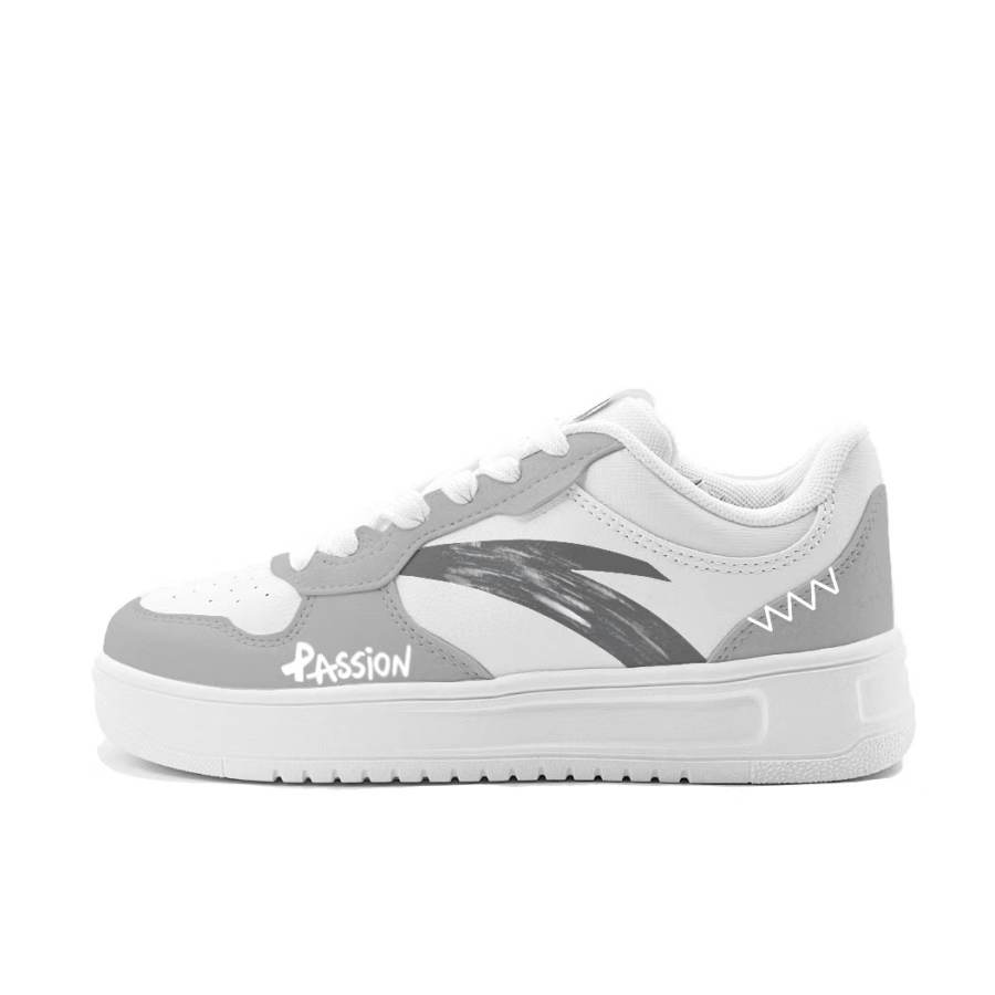 Anta Easy Low top Skateboard Shoes Men's Gray