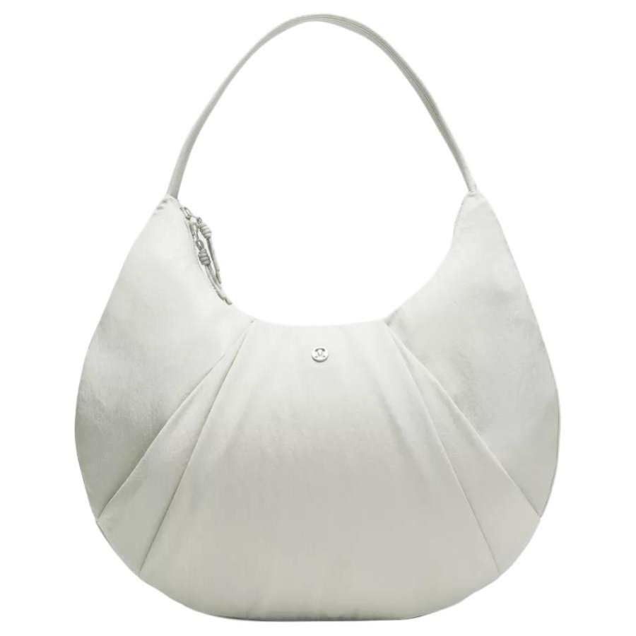 Lululemon Pleated Nylon Shoulder Bag Women's Hazy Meadow Green