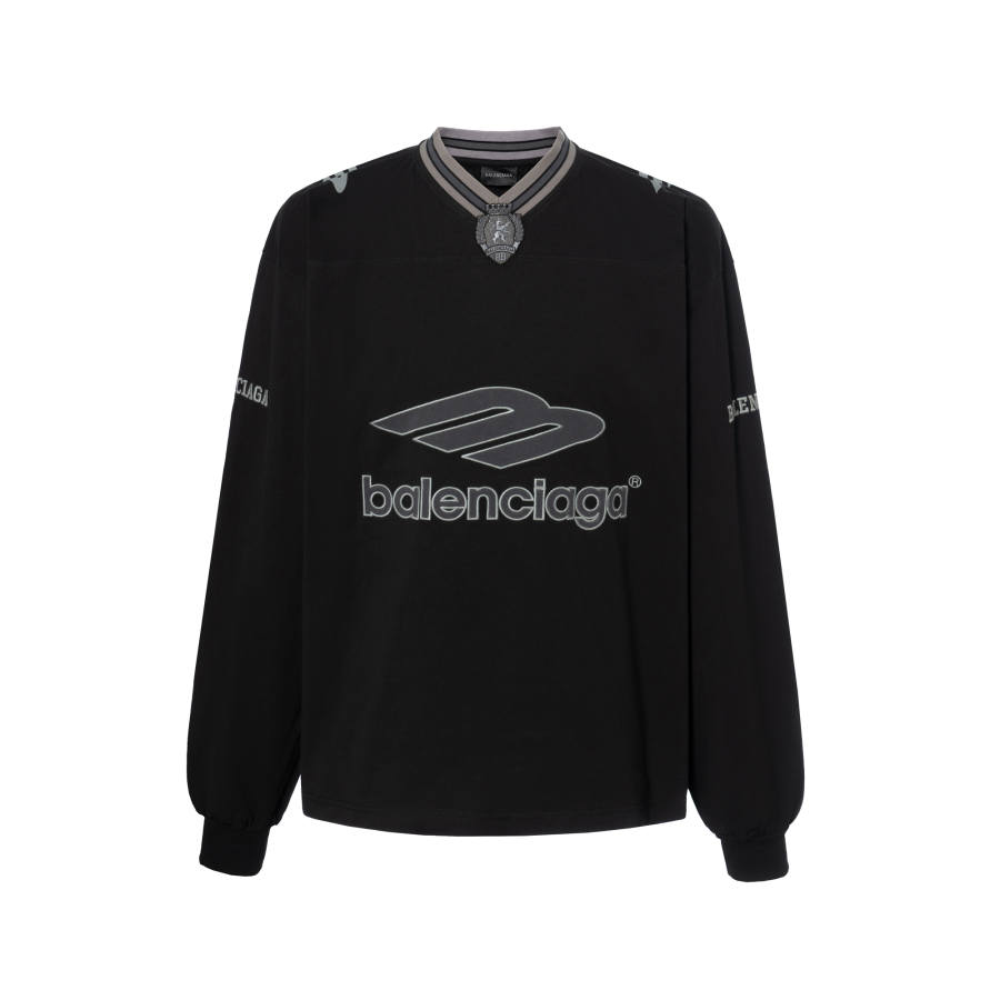 Balenciaga FW25 Soccer Jersey Loose Fit Men's
