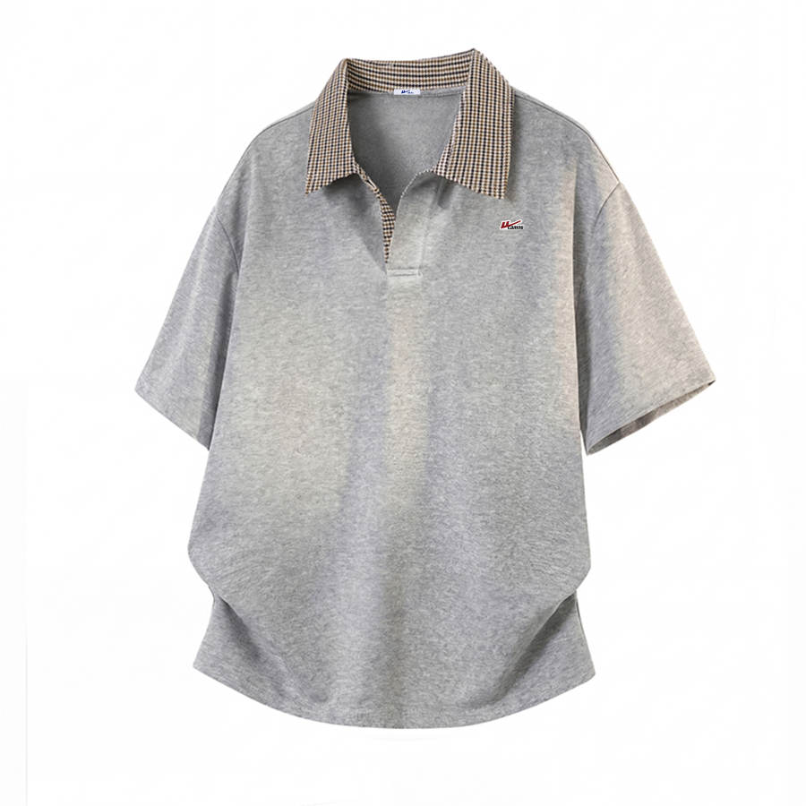 WARRIOR WARRIOR Polo Shirts Unisex Polo Collar Moderate Mock Two Piece