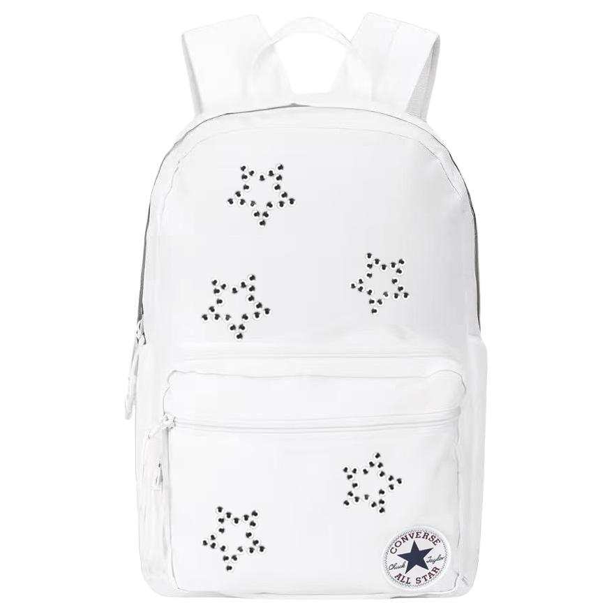 Converse Converse Polyester Minimalist Style Casual Style Backpack Regular Unisex White