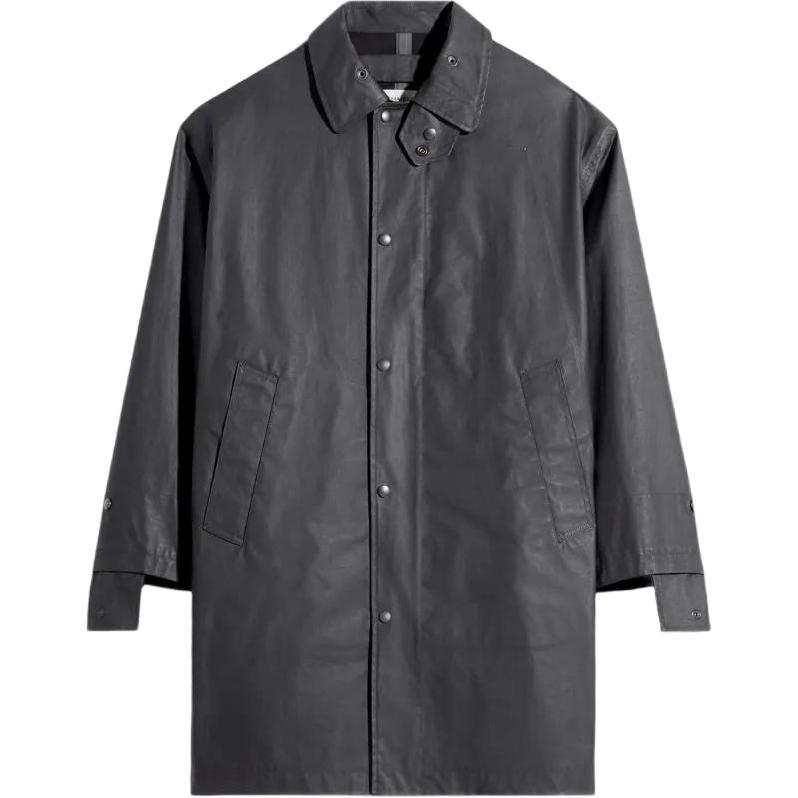 Lemaire Lemaire Coats Unisex Black Lapel Moderate