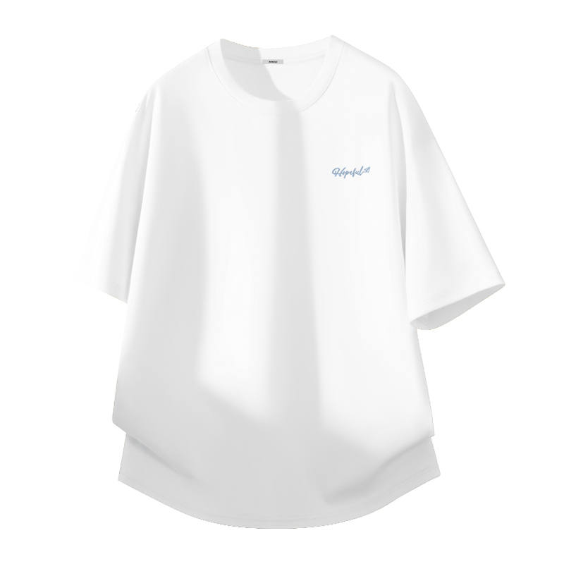MINISO T Shirts Unisex Crew Neck Moderate Straight Fit
