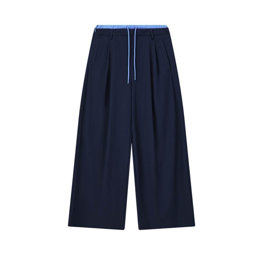 FILA Heritage Casual Pants Women's Smoke Blue