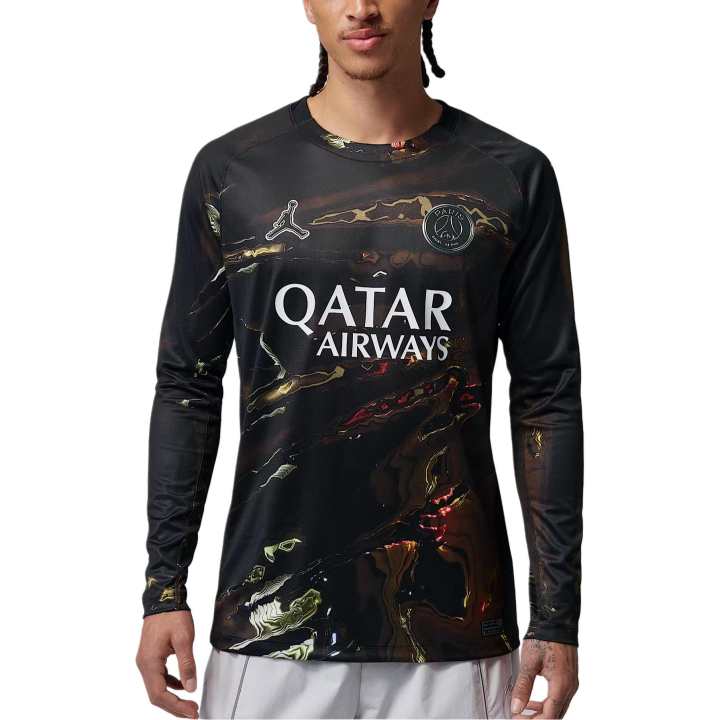 Jordan Jordan Paris Saint-Germain 2026 Stadium Night Edition Men's Jordan Dri-FIT Soccer Long-Sleeve Replica Jersey