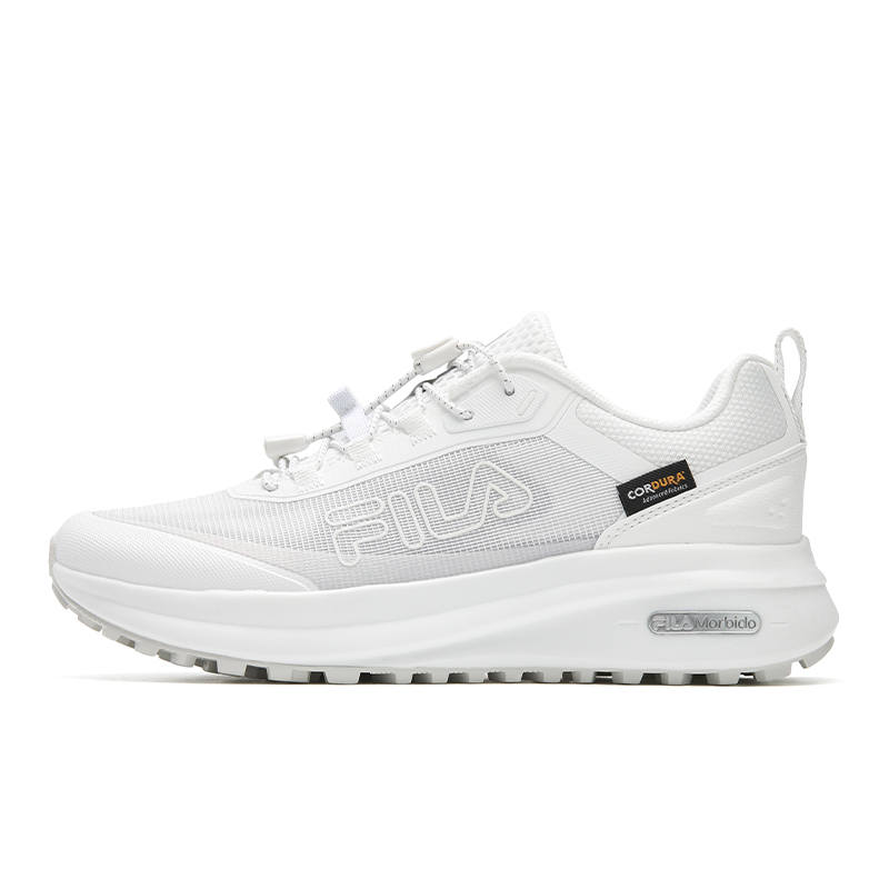 FILA NUVOLE 4 Cushioning Abrasion Resistant Breathable Lightweight Low top Outdoor Shoes Women's Bright White