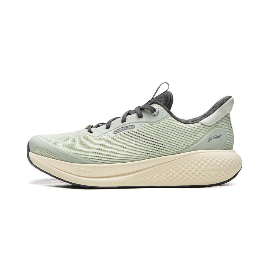 Li-Ning Li Ning SOFT GO 3 V2 Low top Casual Shoes Men's Pale Greenish White Jade