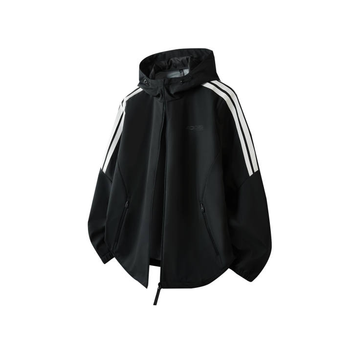 Adidas Adidas Running Jackets Men's Black Hooded Moderate Other