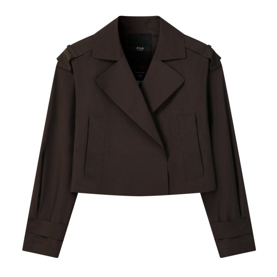 FILA MILANO Jacket Women's Dark Earthy Brown