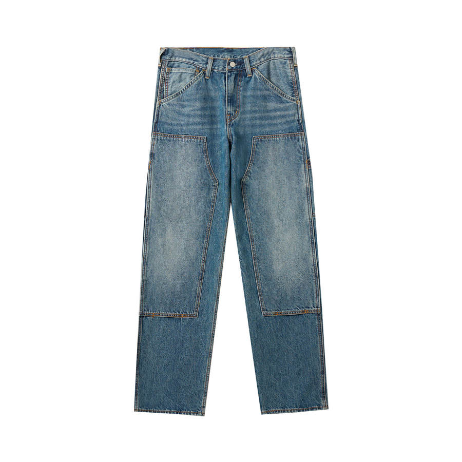 Levis Levis Jeans Men's Medium Blue Moderate Straight Fit Pants