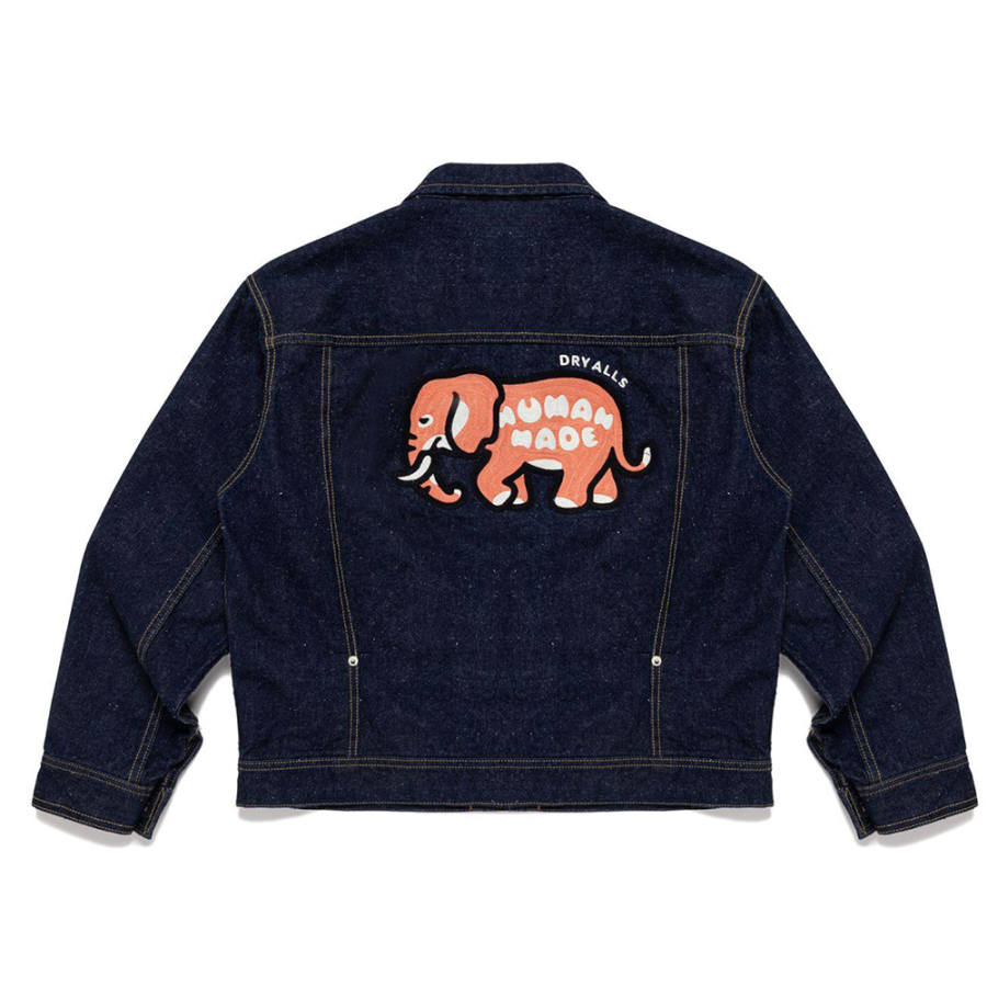 HUMAN MADE HUMAN MADE SS26 Denim Jacket Unisex