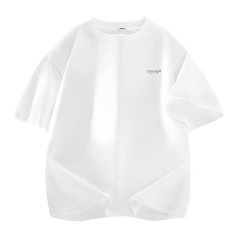 MINISO T Shirts Unisex Crew Neck Moderate Heavyweight