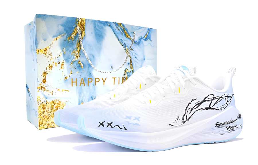 Li-Ning Li Ning Wuyue Fabric Abrasion Resistant Low top Casual Physical Fitness Test Physical Exam Running Shoes Men's