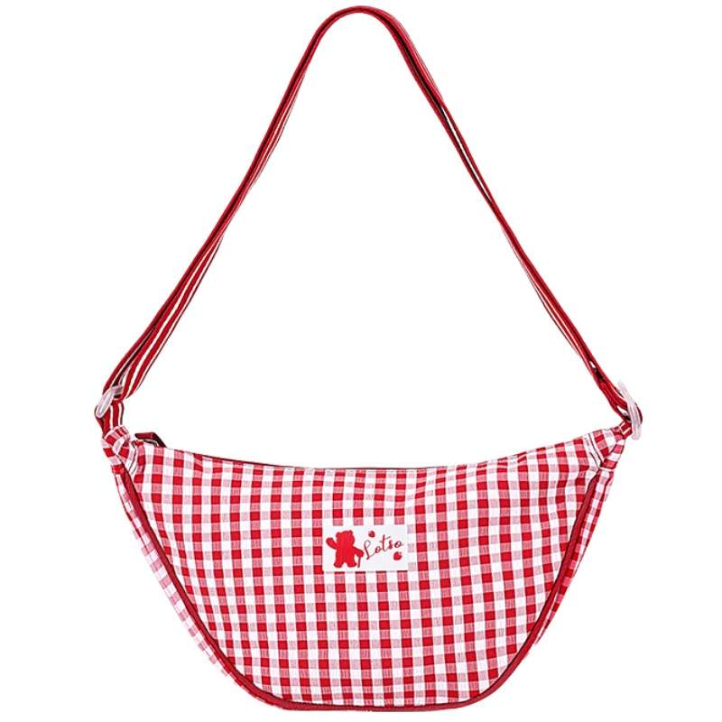 Disney Fabric Crossbody Bags Women's Strawberry Red