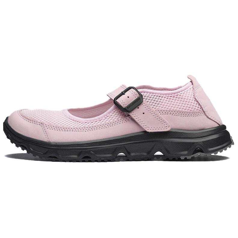 SALOMON RX MARIE JEANNE Leather, Textile Mary Jane Shoes Women's Pink