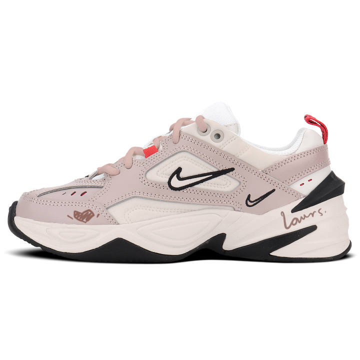 Nike Nike M2K Tekno Milk Coffee Graffiti Lightweight Low top Chunky Sneakers Women's