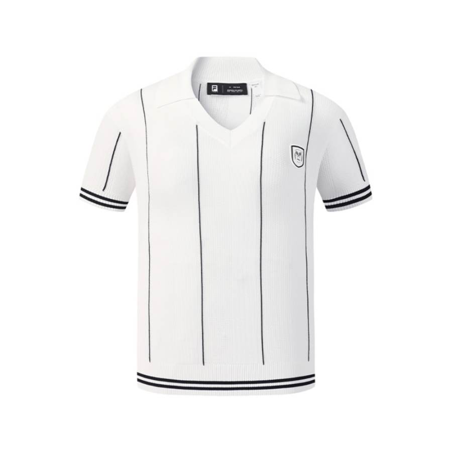 FILA Tennis Polo Shirt Women's Cloud White