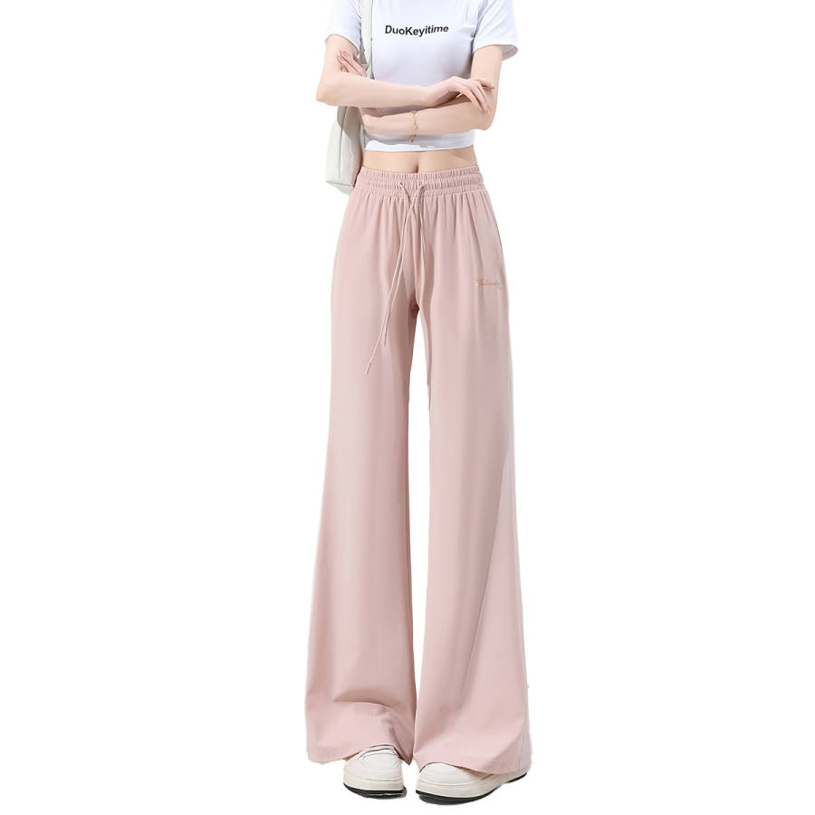 Tonlion Casual Pants Women's Thin Bootcut Pants