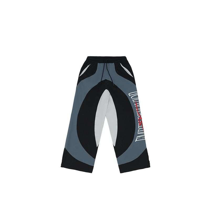 ANTA Casual Pants Men's Black Moderate Straight Fit Pants
