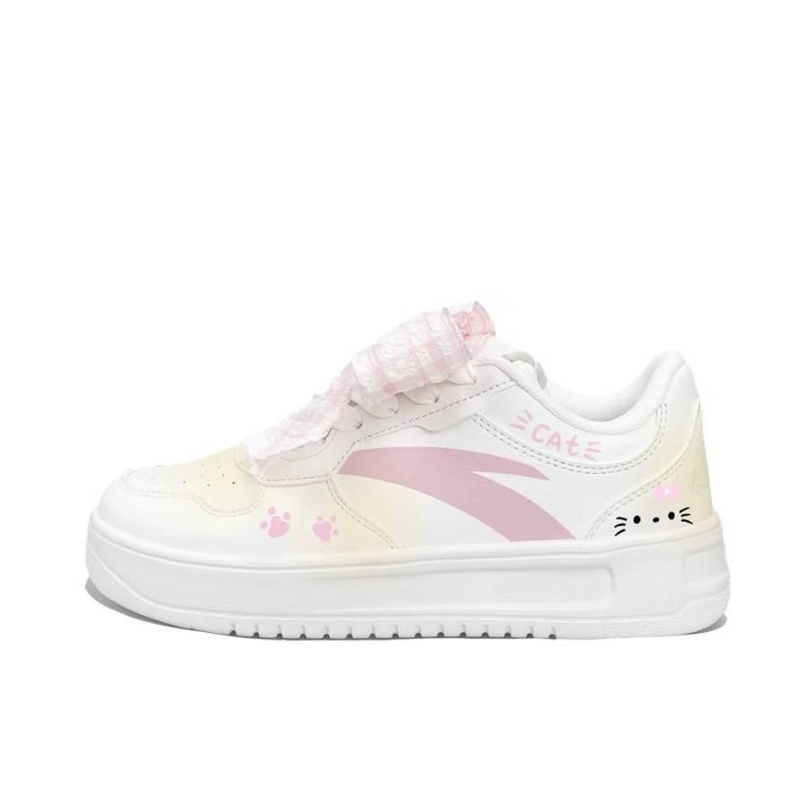 Anta Easy Slip Resistant Cushioning Low top Skateboard Shoes Women's