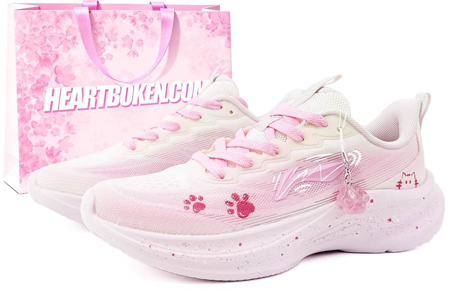 Li-Ning Li Ning Light Breeze Fabric Low top Casual Long Distance Running Sprint Physical Fitness Test & Exam Running Shoes