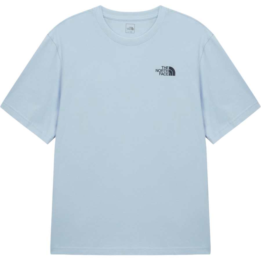 THE NORTH FACE T Shirts Men's Light Blue Crew Neck