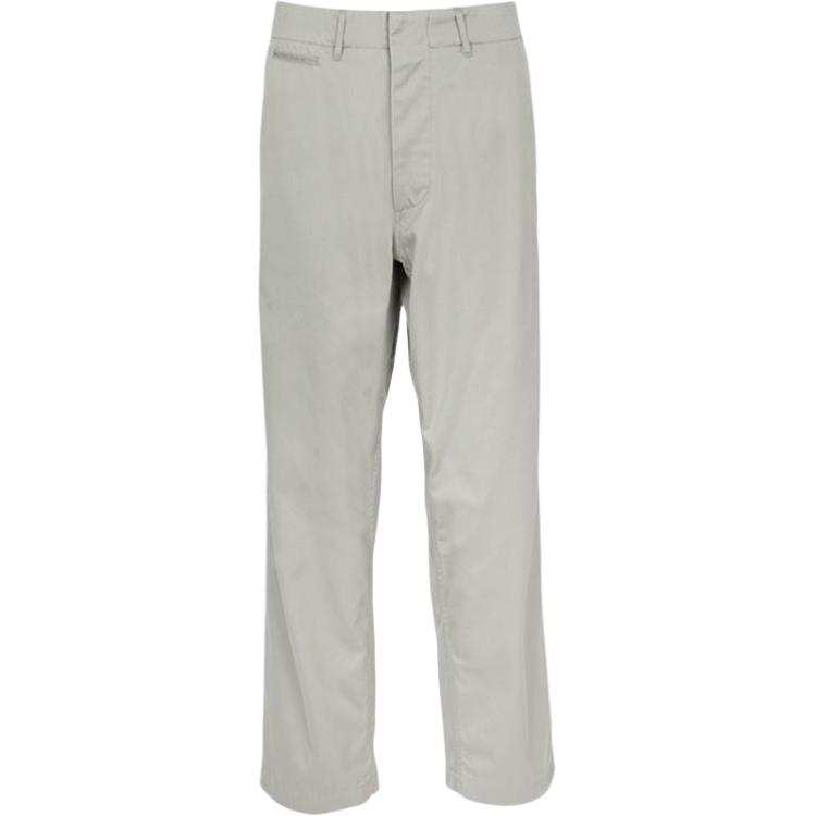 Nanamica Casual Pants Men's Gray Moderate Straight Fit Pants