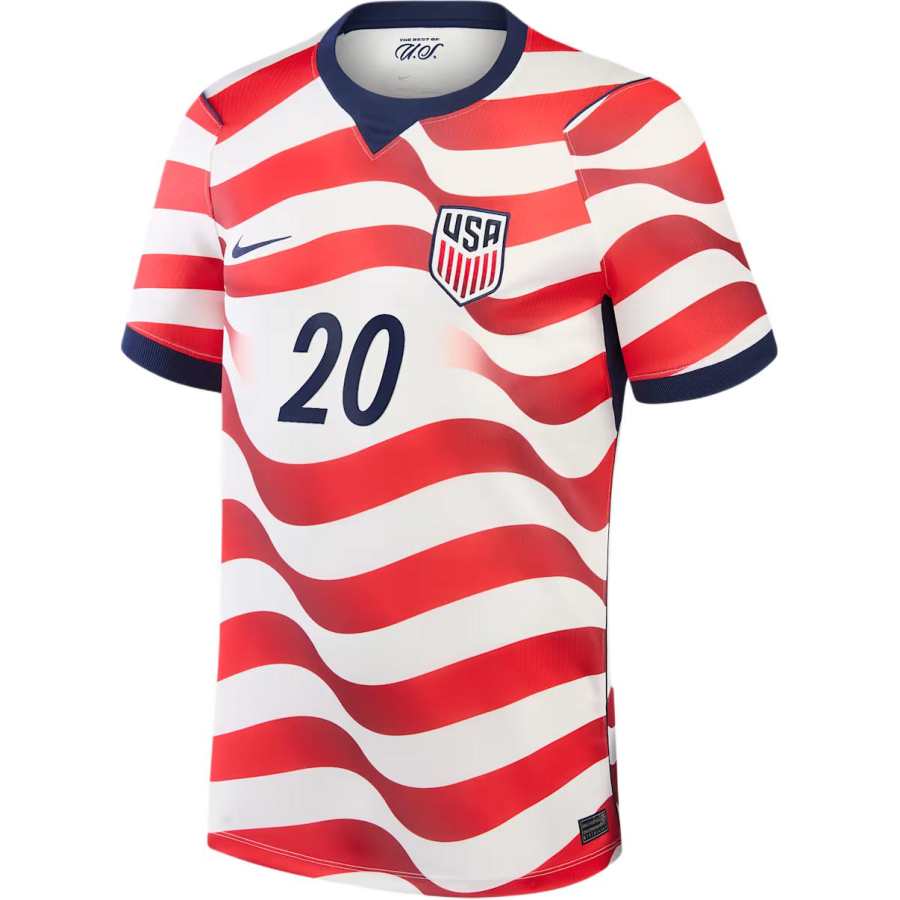 Nike Nike United States National Team Folarin Balogun USMNT Soccer Jersey Men's