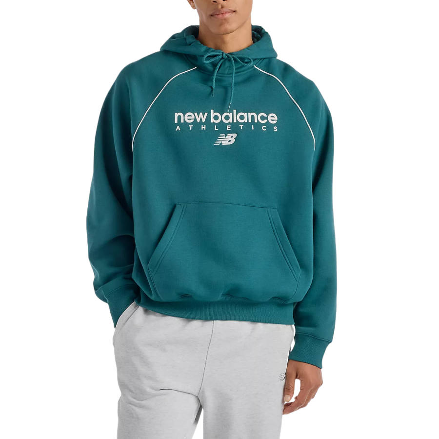 New Balance New Balance Sweatshirts Men's Medusa Green With Maris Sal Hooded Moderate