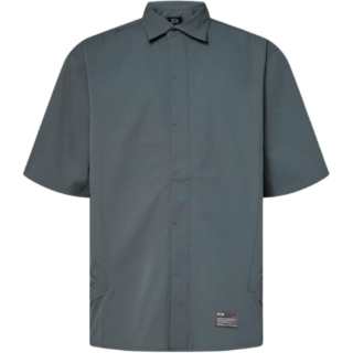 Oakley Shirts Men's Moss Green Lapel Moderate