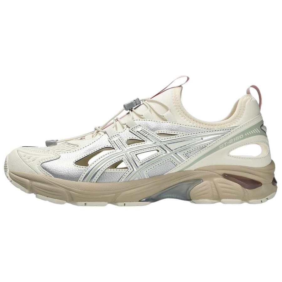 ASICS GT 2160 Breathable Lightweight River Trekking Shoes Unisex Beige Silver