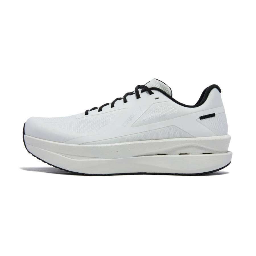 Saucony GRID ID 2 Mesh Casual Running Shoes Unisex Black White