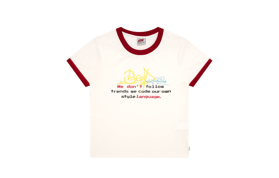 F426 T Shirts Women's Crew Neck Moderate Nipped In Waist