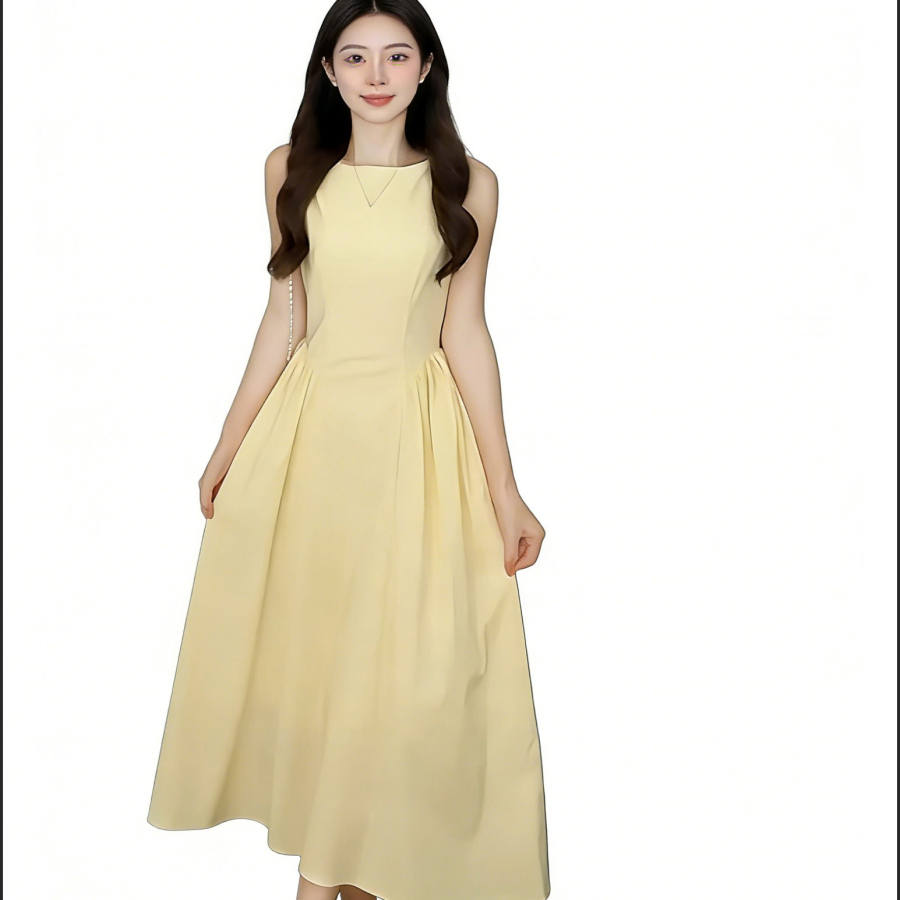 CPAURA Sleeveless Dress Women's