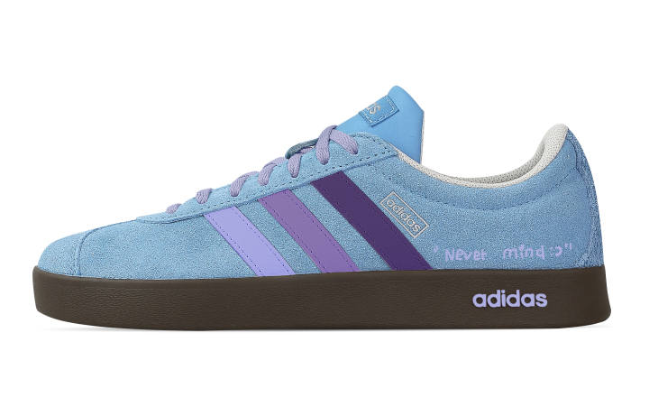 Adidas Custom Adidas VL COURT 2.0 Mist Glue Low top German Army Trainers Unisex Blue