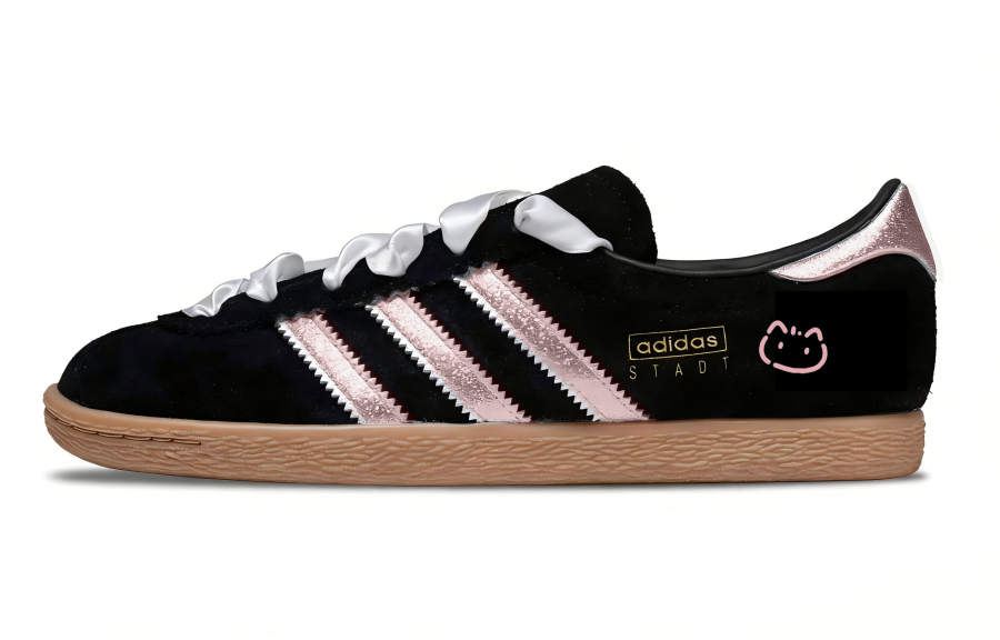 Adidas Originals Stadt German Army Trainers Women's Black