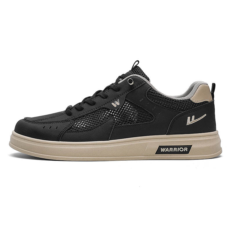 Warrior Abrasion Resistant Lightweight Breathable Low top Skateboard Shoes Men's