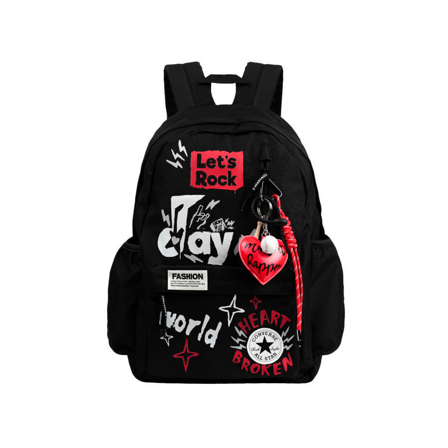 Converse Converse Polyester Backpack Medium Unisex Black