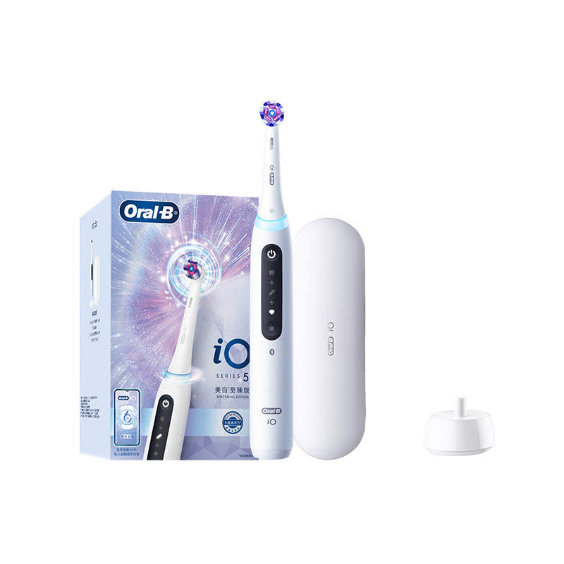 Oral-B Oral B IO5 Electric Toothbrushes Adults Smart Vibration Soundwave Small Round Tip DE Imported IO5