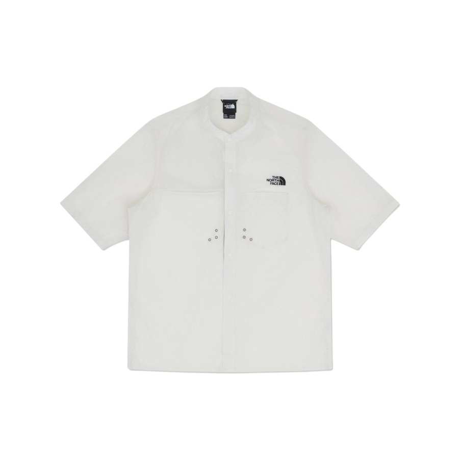 THE NORTH FACE Shirts Men's 2P1/Silver Dust Stand Collar Moderate