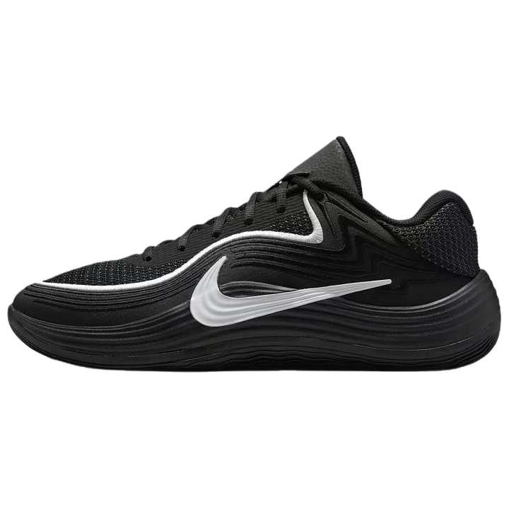 Nike Nike Precision 8 Synthetic Leather Breathable Support Balance Rebound Grip Low top Basketball Shoes Men's Black White